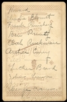 1897 Springfield Ohio Schaefer School Baseball Team