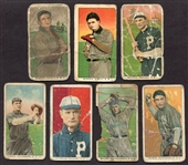 T212-2 & 3 1910 & 1911 Obak Lot of 7 w/Miller