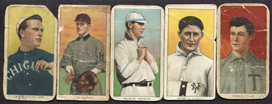 T206 Lot of 105 Different!! HOFers SLers & Oddities
