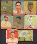 1933 Goudey Lot of 20 Different w/HOFers
