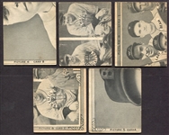 1935 Goudey 4-in-1 Lot of 5 Different Nicer Condition