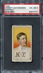 T206 Christy Mathewson Portrait PSA 4