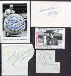 Lot of 20 Baseball Autographs 