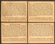 R69 1938 Horrors of War #2 3 4 & 5
