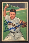 1952 Bowman #27 Joe Garagiola Autographed