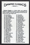 1983 Diamond Classics Complete Series 2 55 Card Set in Original Box w/25 Autographed