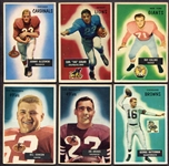 1955 Bowman Football Lot of 6 Different