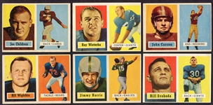 1957 Topps Football Lot of 24 Different 