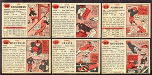 1957 Topps Football Lot of 24 Different 