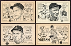 1947 PCL Signal Oil Hollywood Stars Partial Set of 16 Different
