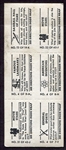 1948 Topps Magic Nickel Pack Sheet of 6 w/Ty Cobb
