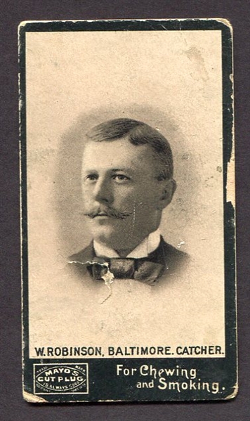 N300 1895 Mayo Cut Plug Wilbert Robinson Baltimore