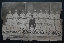 1910 Sporting News Athletics & 1924 Washington Senators Team photo