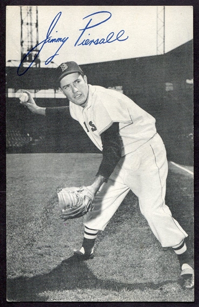 1950s Jimmy Piersall Cains Riviera Dressing Postcard