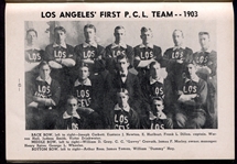 1951 PCL Los Angeles Angels All Time Record Booklet