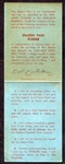1945 Oakland Tribune Independent Boy Dealers Oakland Oaks Season Pass