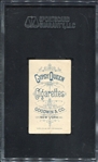 N167 1886 Gypsy Queen Anonymous Actress SGC 40