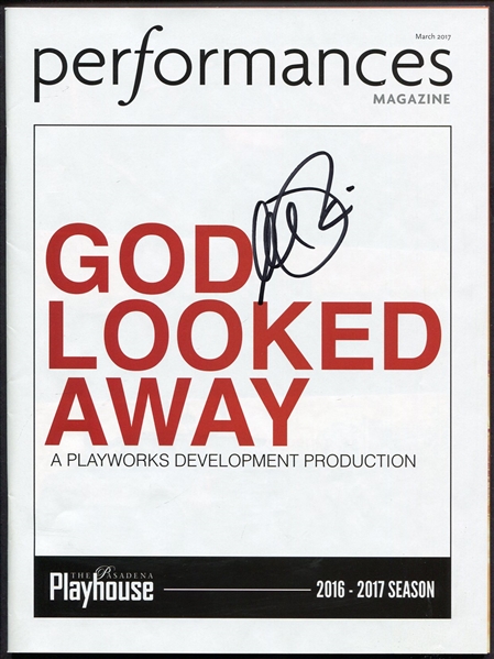 Al Pacino Signed Theatre Program