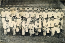 1941 Evansville Bees Team Issued Photo w/Warren Spahn Only One Confirmed