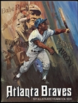 1971 Atlanta Braves Illustrated Yearbook Hank Aaron on the cover