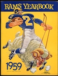 1959 Los Angeles Rams Yearbook Very Nice!