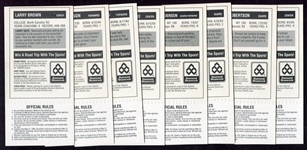 1989 San Antonio Spurs Diamond Shamrock Set of 8
