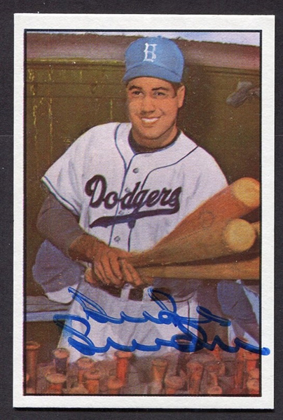 1982 Diamond Classics Duke Snider Autographed
