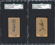1925 Universal Toys Novelty Pair of Brooklyn Dodgers