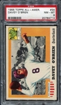 1955 Topps All-American #34 Davey OBrien PSA 8