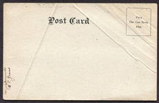 1907-09 H. M. Taylor Detroit Tigers Postcard