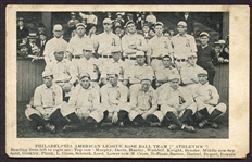 1905 Philadelphia American League Base Ball Team ("Athletics") w/Spectators