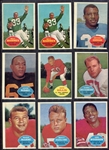 1960 Topps Football Lot of 22 Different Sharp Cards