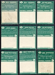 1960 Topps Football Lot of 22 Different Sharp Cards