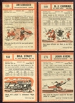 1962 Topps Football Lot of 13 Different w/SP's
