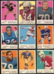 1959 Topps Football Partial Set 138/176 