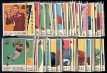 1959 Topps Football Partial Set 138/176 