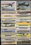 1952 Topps Wings Lot of 50 Different