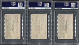 1930's Heinz Famous Airplanes F277-1 Lot of 5 PSA Graded