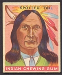 R73 1933 Goudey Indian Gum #46 Spotted Tail Exmt/Nrmt
