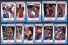 1989-90 Fleer Basketball Complete Set w/Stickers 