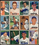 1951 Bowman Lot of 52 Different w/HOFers & High #s