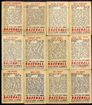 1951 Bowman Lot of 52 Different w/HOFers & High #'s