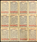 1951 Bowman Lot of 52 Different w/HOFers & High #'s