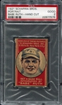 1921 Schapira Brothers Babe Ruth Portrait PSA 2 Looks Nicer!