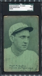 1926-29 Exhibits Postcard Back High McQuillan Green SGC 10