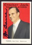 2004 Topps Cracker Jack #228 Joe Torre Autographed JSA