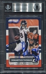2015 Donruss #69 Demaryius Thomas Autographed Beckett Certified