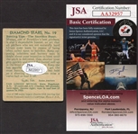 1934 Diamond Stars #19 Van Lingle Mungo Autographed JSA 