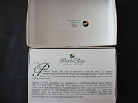 1996 US Amateur Tiger Woods Signed box of Golf Balls w/Tournament Pass