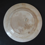 1860's Staffordshire Pottery ABC Base Ball Plates Lot of 3 Different
